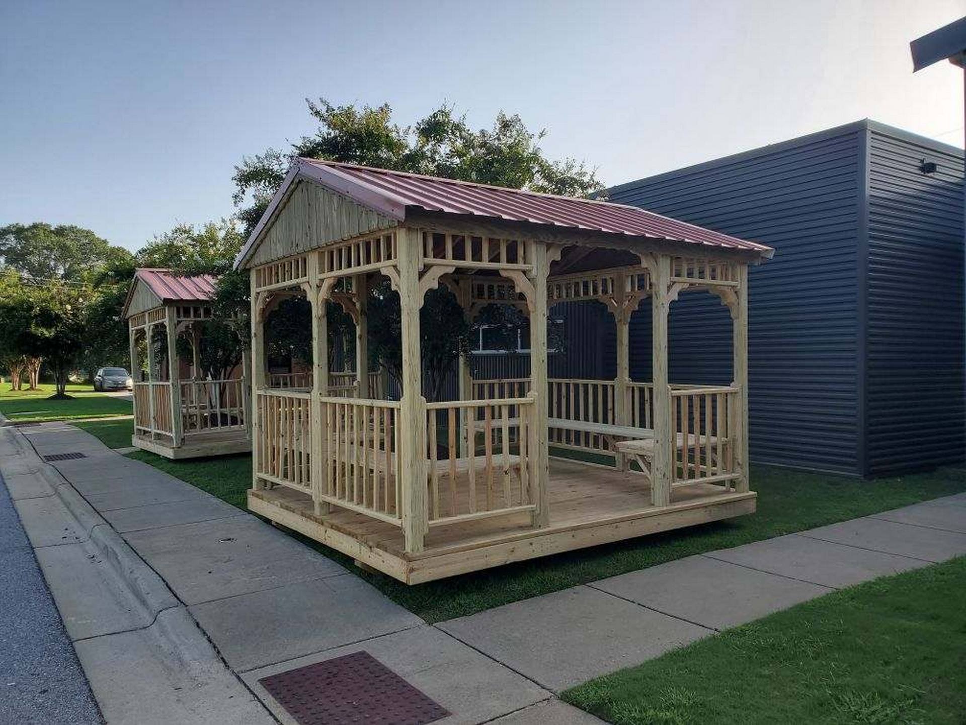 Gazebos & Glider Houses Dudley's Portable Buildings